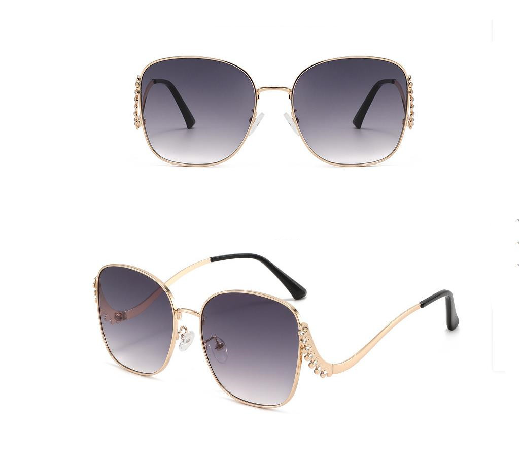 Designer Sunglasses For Women Men Oversized Sunglasses Fashion Classic Polarized Sunglasses Luxury Goggle Pilot PC Frame Oversized UV400 Eyewear KP855