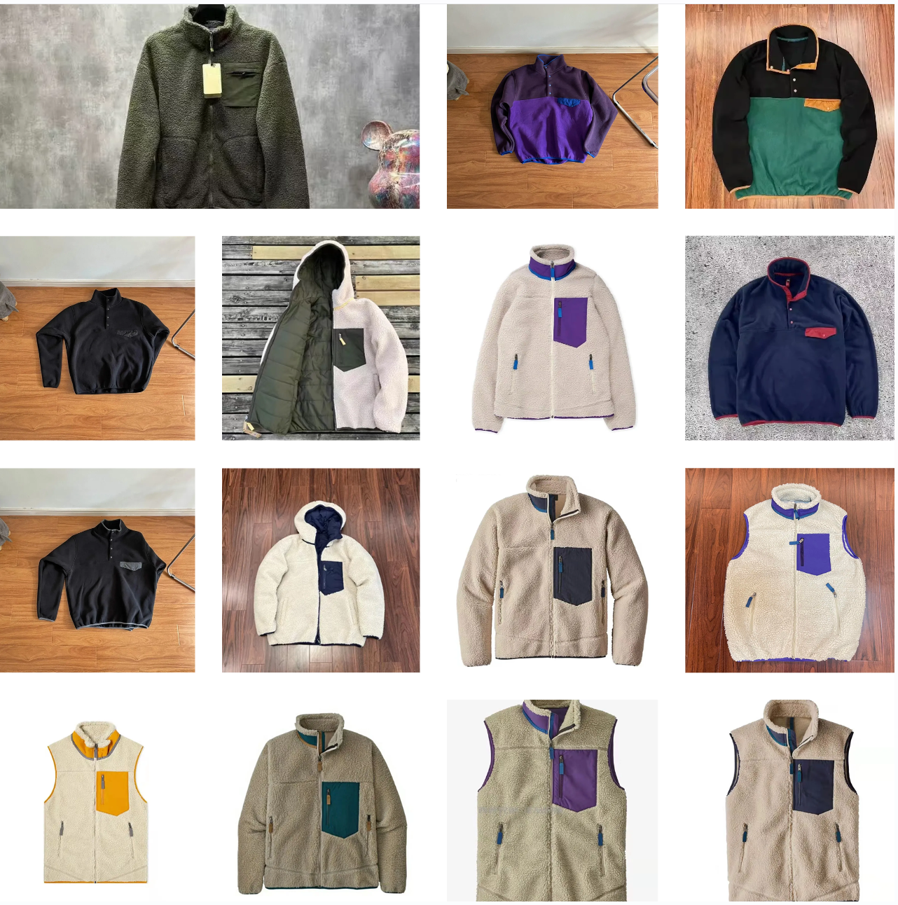 Designer Jackets for men and women High quality fleece jacket lamb wool stand up collar couple zipper jacket warm travel jacket