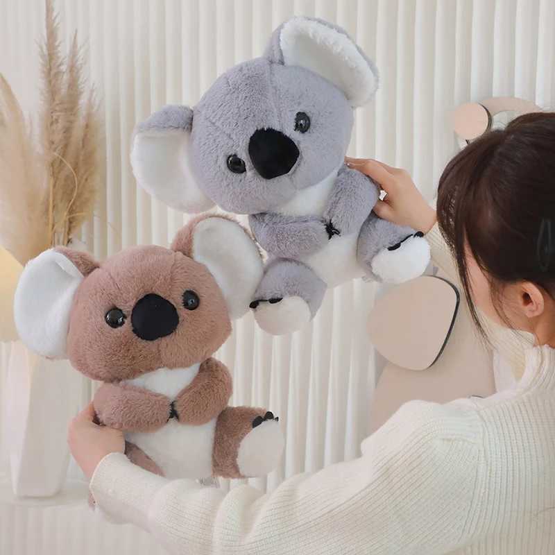 1pc 32cm40cm Lovely Simulation Koala Bear Soft Plush Toy Australia Adventure Koala Doll Stuffed Kawaii Birthday Gift J251020