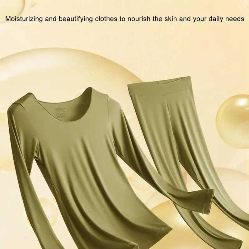 Womens Thermal Underwear Set Winter Warm Base Layer Set Long Underwear Top Bottom Cold Weather UltraSoft Long Set Base LayerT251020