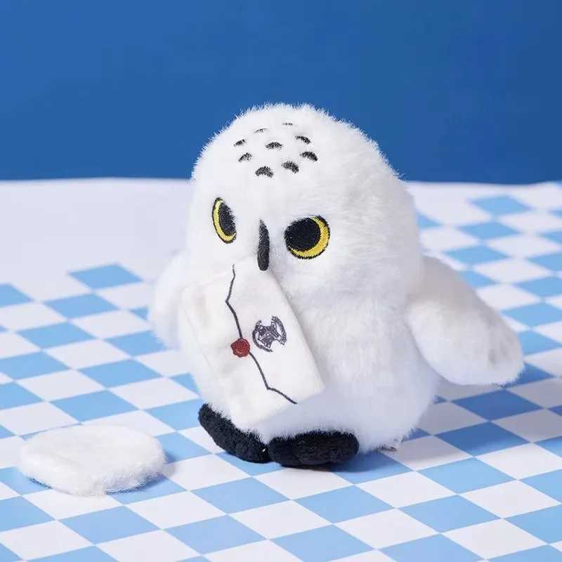 Cartoon Hedwig Owl Plush Toys Soft Stuffed Animals Plushie Toys Shoulder Decor Fun Toy Boys Girls Birthday Gifts J251020