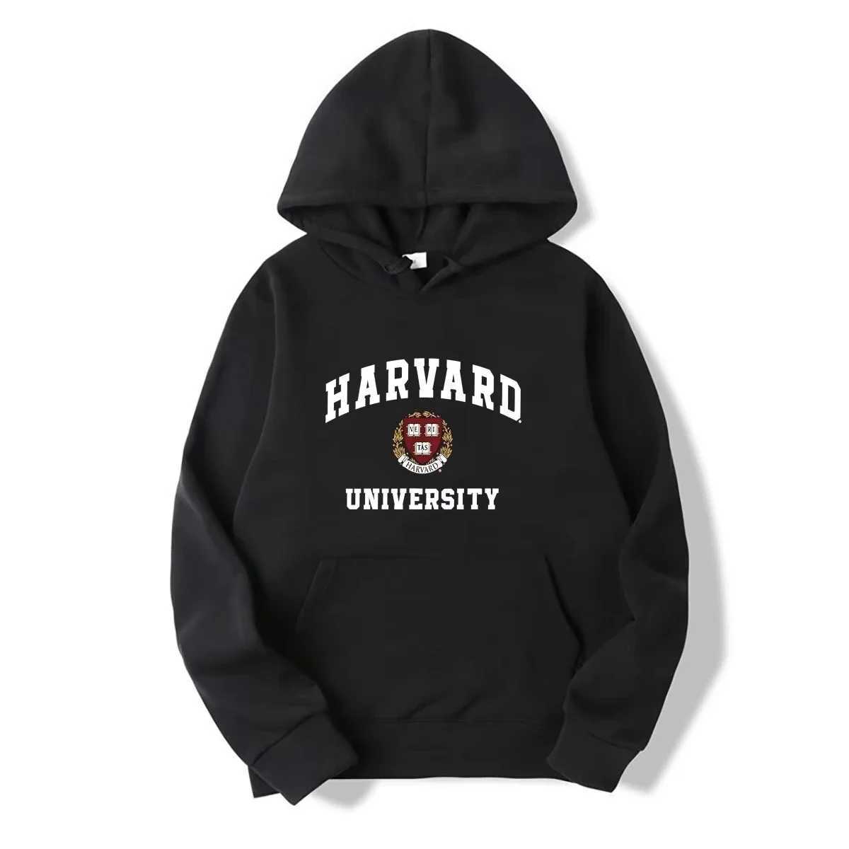 Harvard University Hoodies Spring and Autumn Fashion Mens Warm Hoodies Casual Street Hot Selling Morning Running Sports Hoodies W251020