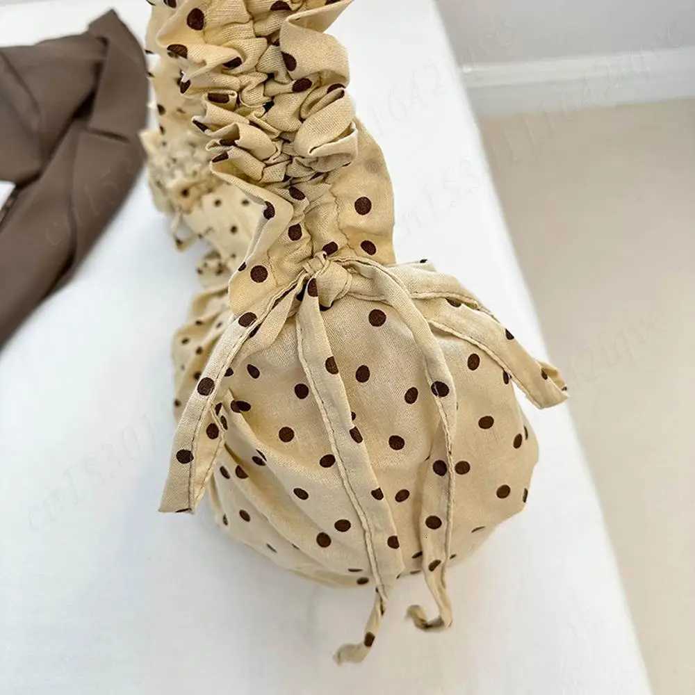 Polka Dot Tote Handbag Dumpling Bag Outdoor Travel Large Capacity Shoulder Crossbody Bags Chic Crescent Bag Daily Underarm PouchT251020