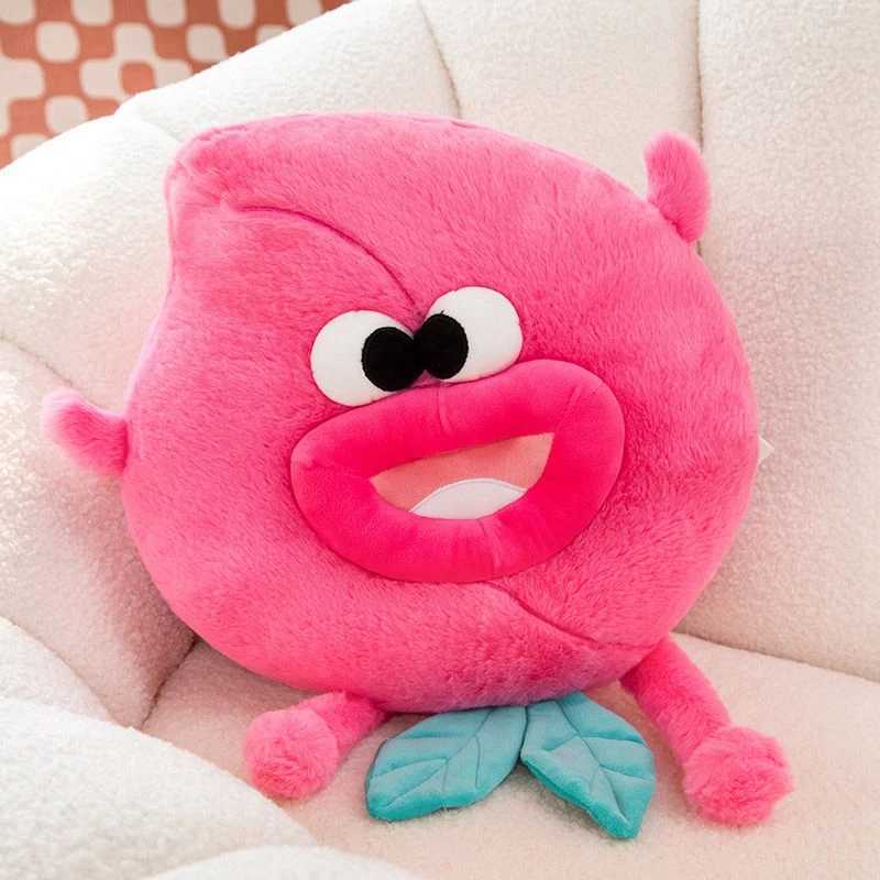 4049CM Fruit Monster Plush Toy Ugly Big Sausage Mouth Funny Little Monster Doll For Childrens Birthday Christmas Gift J251020