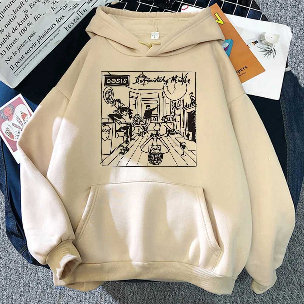 Adult Mens Harajuku Style Fashion Aesthetic Casual Hoodie Autumn and Winter Retro Daily Comfortable Loose Sporty Hoodie W251020
