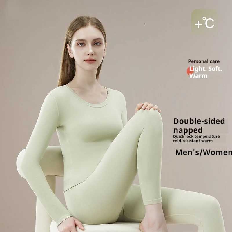 Thermal Underwear Women Wear Trackless Heating Long Johns Suit Winter Clothes Women Sets Womens 2 PieceT251020