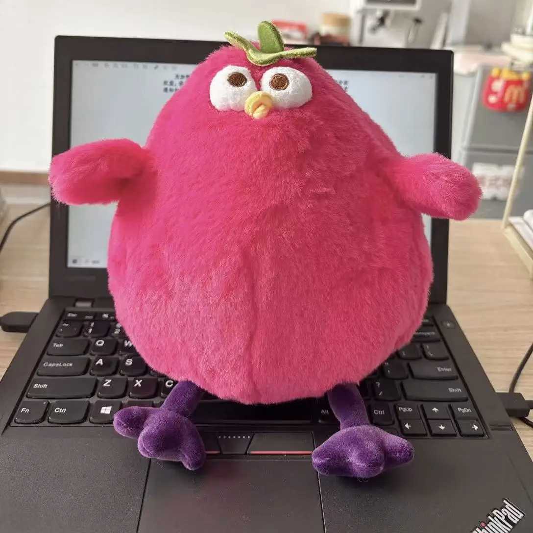 2530cm Latest Eggplant Chicken Guitar Doll Plush Toy Handmade Doll Cartoon Anime Cute Pillow Childrens Birthday Gift Doll J251020