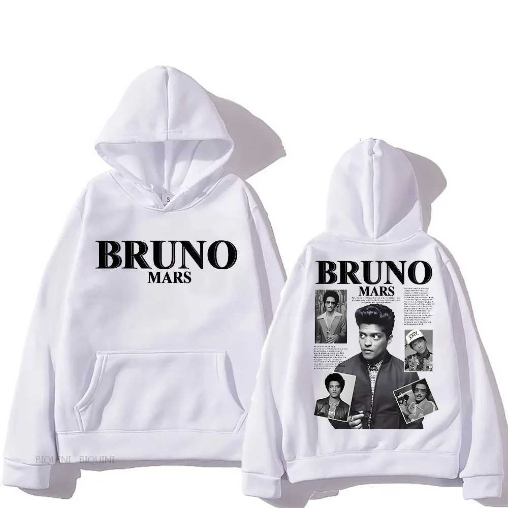 Bruno Mars Hooded Streetwear Women Goth Y2k Clothes Fleece Sweatshirt for AutumnWinter Hip Hop Clothing Sudaderas Retro Hoody W251020