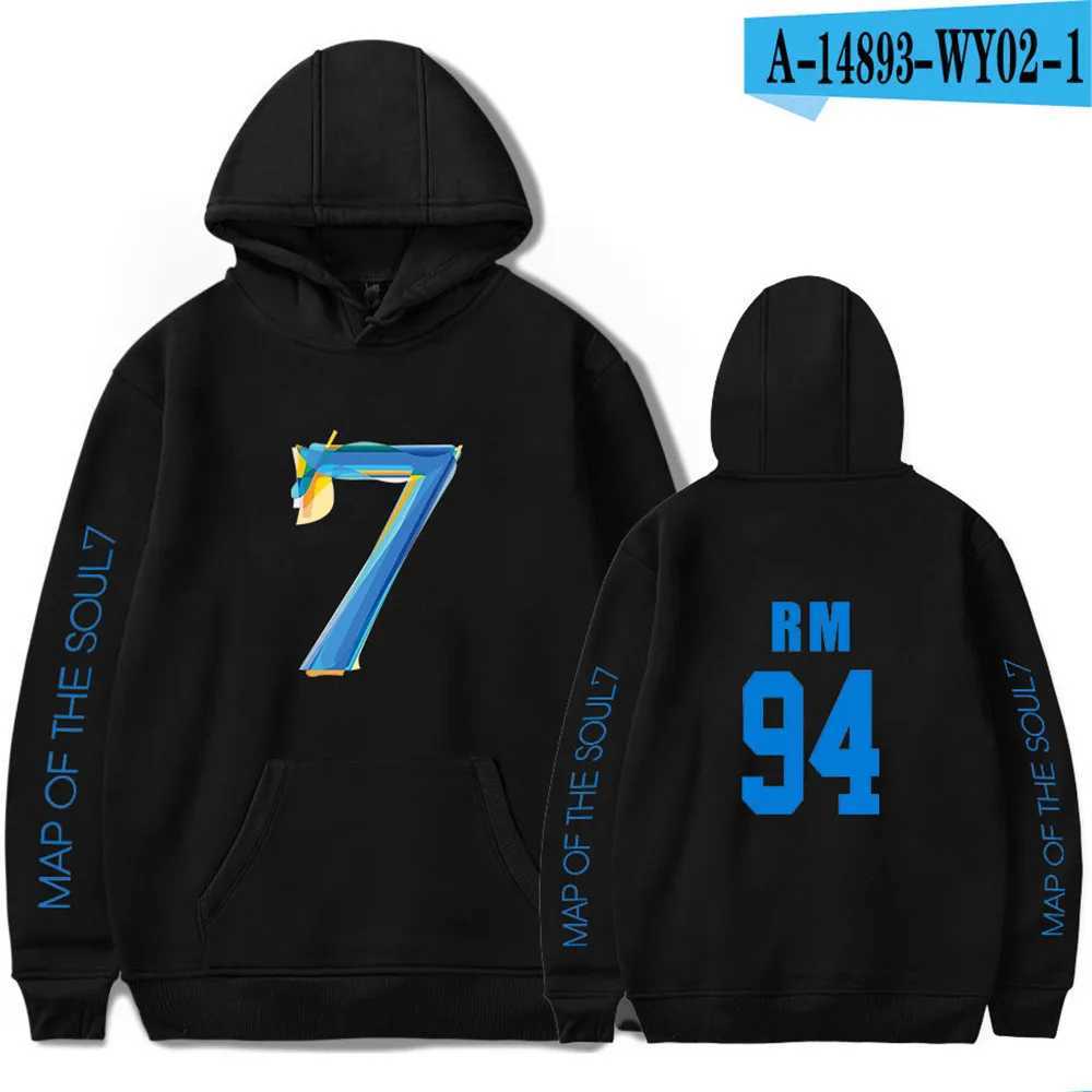 New Album Map of soul 7 Hoodies Sweatshirts MenWomen JIMIN Sweatshirt Hip Hop Casual Autumn Winter Fleece Streetwear Tops W251020