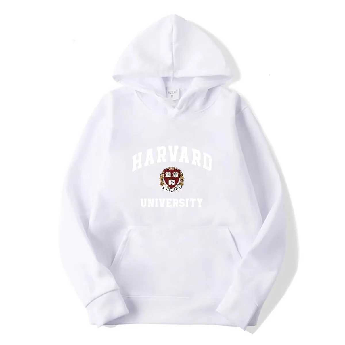 Harvard University Hoodies Spring and Autumn Fashion Mens Warm Hoodies Casual Street Hot Selling Morning Running Sports Hoodies W251020