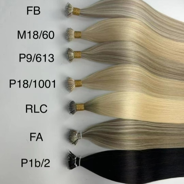 Russian-Hair-Extensions Russian Nano Ring Wholesale Hair Extension For Women Top Quality