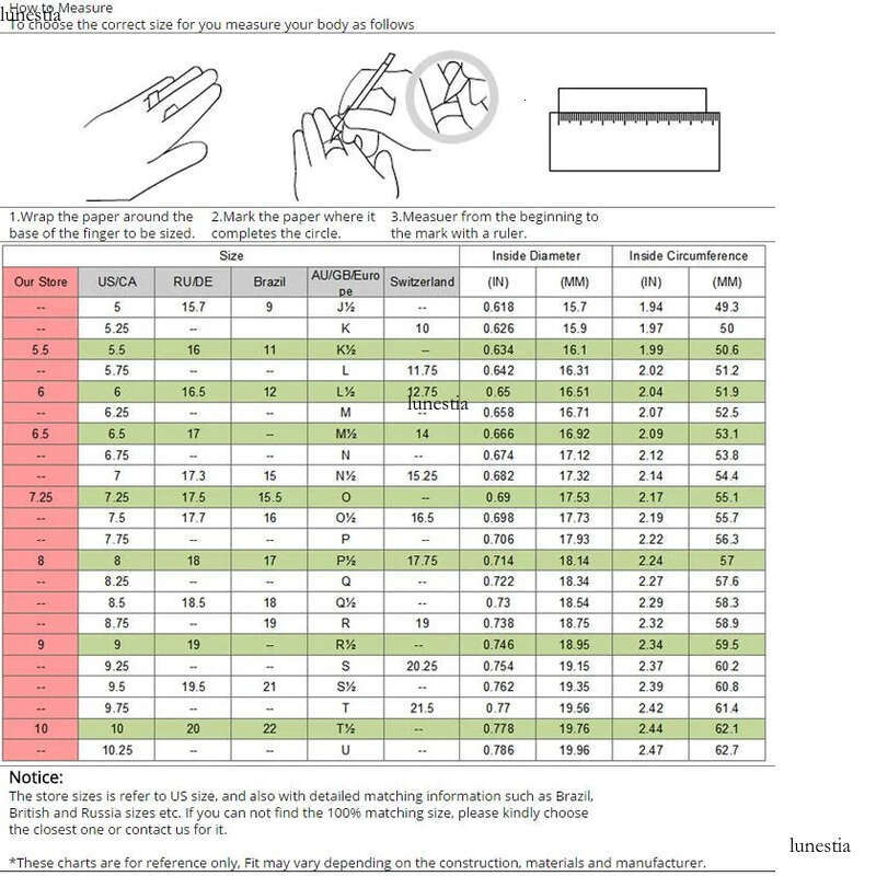 Rulalei Sparkling Jewelry Sterling Sier Pave White Sapphire CZ Dia Gemstones Party Promise Women Wedding Band Ring Gift