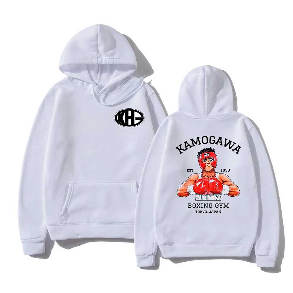 Anime Hajime No Ippo Kamogawa Boxing Gym Hoodies Women Winter Men Hoodie SpringAutumn Sweatshirt Hip Hop Harajuku Sudaderas W251020
