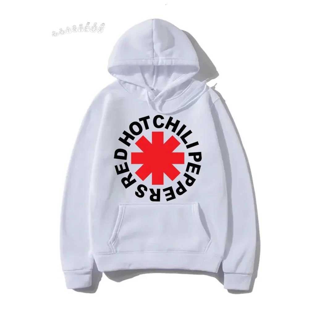 New Hip Hop Clothes Red Hot Chili Hoodie Peppers Women Men Long Sleeve Fleece Sweatshirt Vintage Rock Band Streetwear W251020