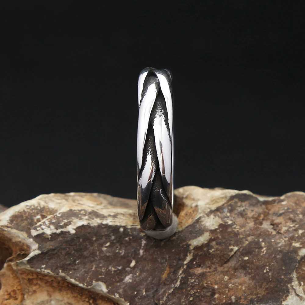 Punk Hip Hop 316L Stainless Steel Fashion Simple Rings For Men Women Nordic Viking Celtics Knots Ring Charm Party Jewelry Gifts J251020