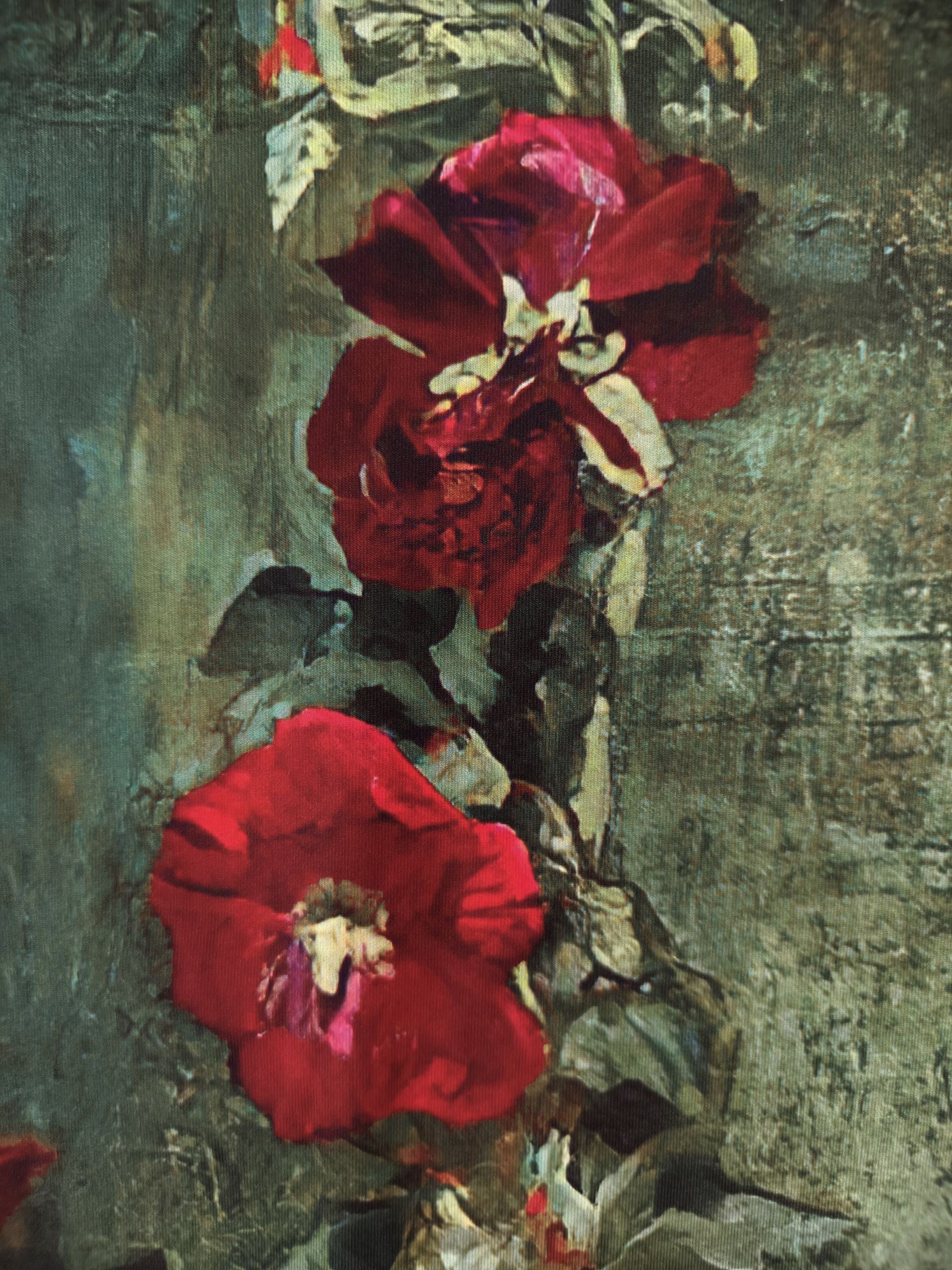 Women's Autumn & Winter New Floral Printed Dress, Elegant Versatile Milk Silk Midi Dress-CF40383