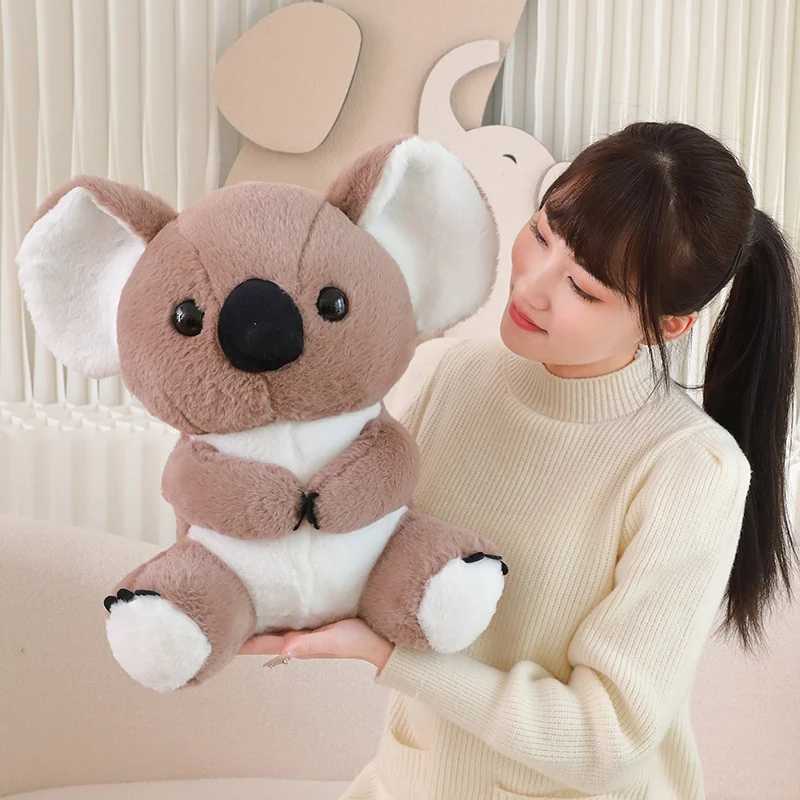 1pc 32cm40cm Lovely Simulation Koala Bear Soft Plush Toy Australia Adventure Koala Doll Stuffed Kawaii Birthday Gift J251020