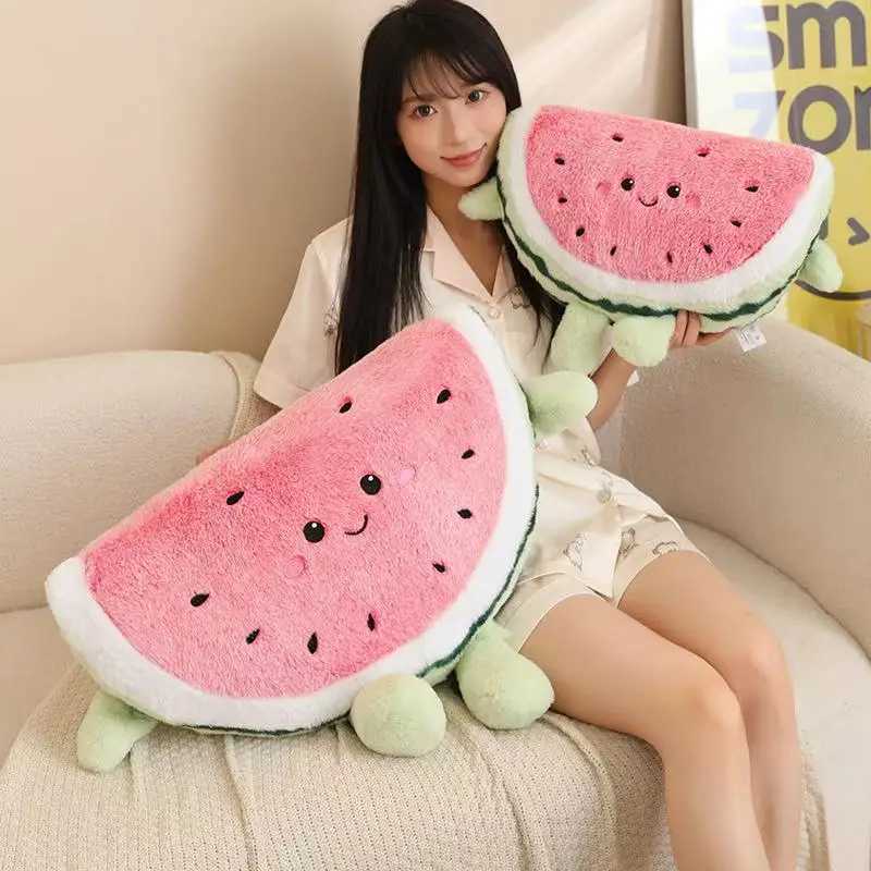 latest simulation hugging watermelon doll filled plush toy doll cartoon anime cute gift for friends fun doll J251020
