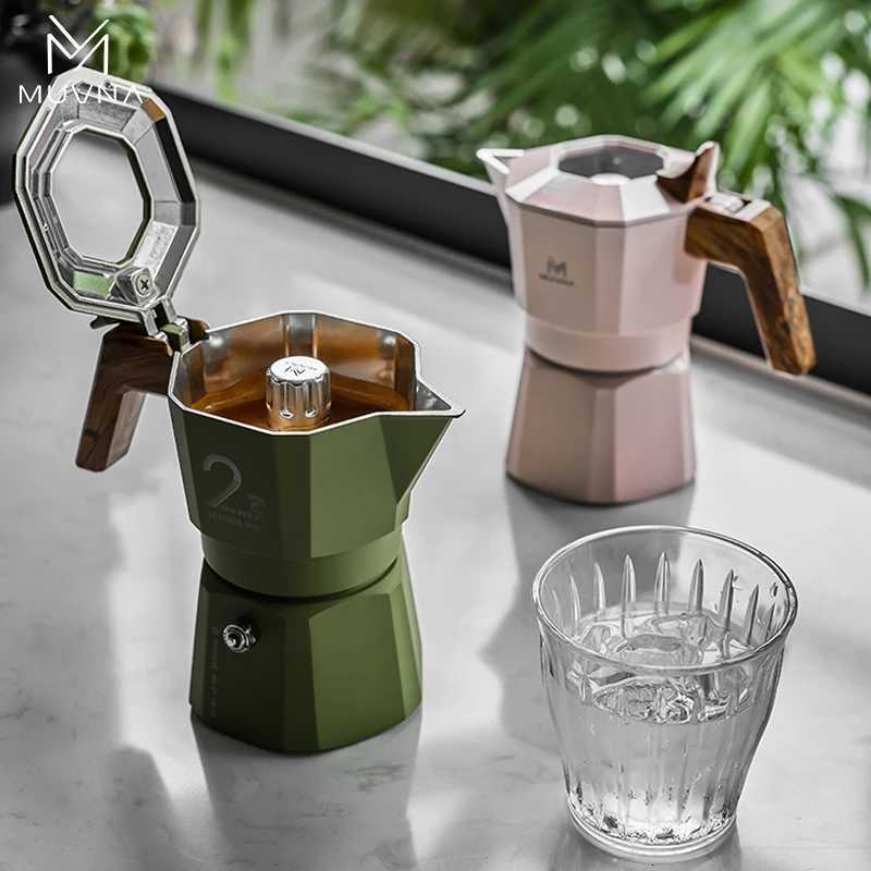 VNA resso Moka Pot 24 Cup Stovetop resso Percolator Coffee MakerPortableIdeal for He and Camping Y251020