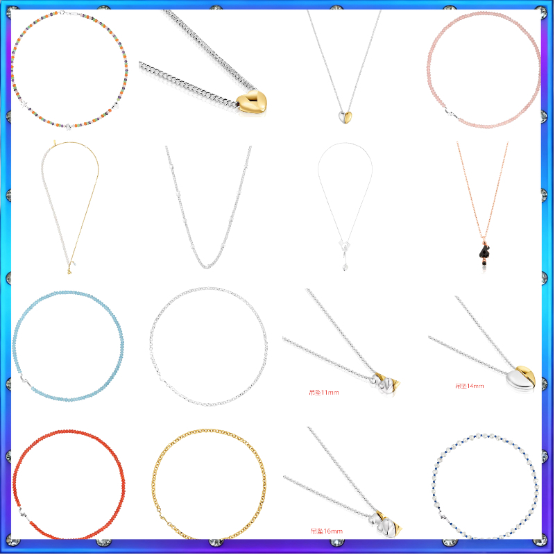 2025 Popular Tous 925 Silver Necklace - Chic Design, Attract Instant Attention