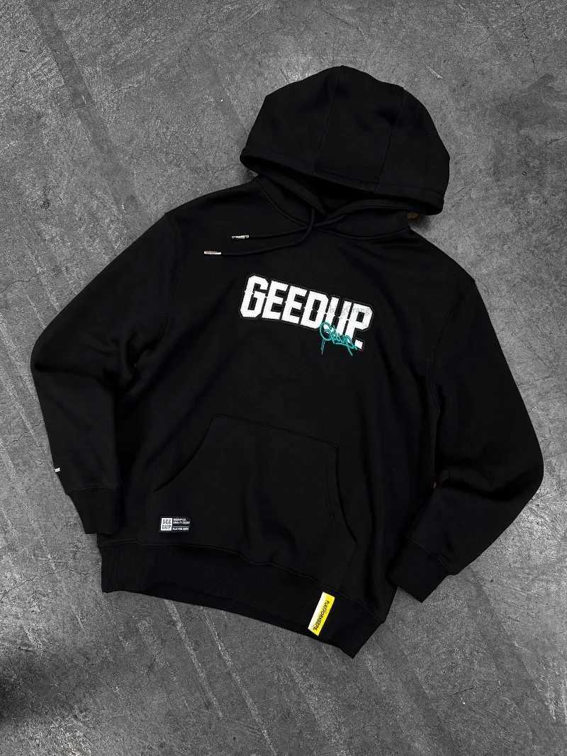 American Hiphop Harajuku Retro High Street Oversized Sweatshirt Men Y2K Casual Fashion Letter Print Vintage Loose Hoodie Women W251020