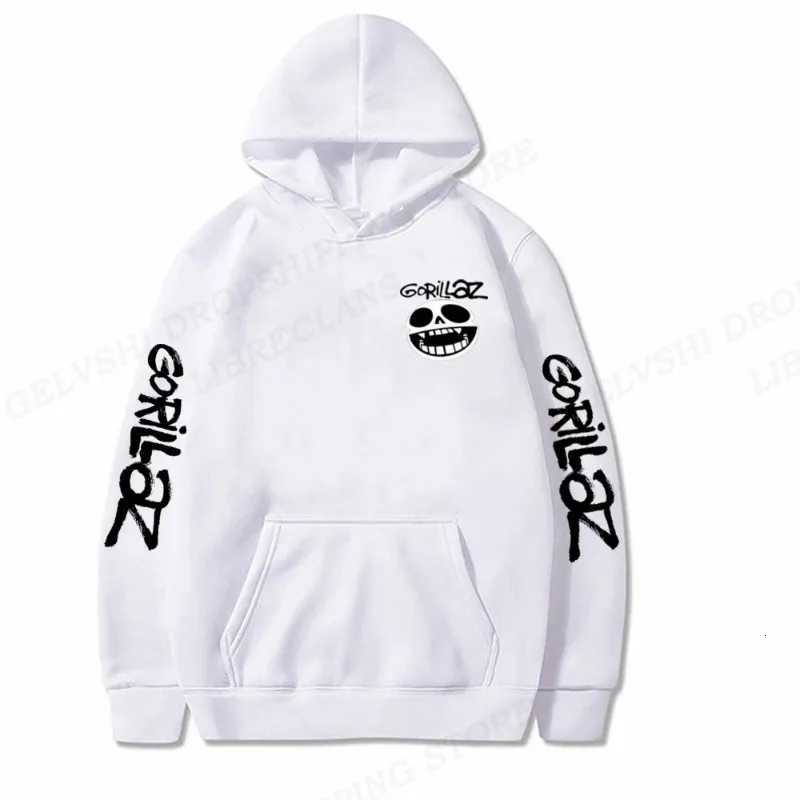Rock Band Gorillaz Hoodie Music Album Sweatshirt Fabric Street Fashion Hoodie Casual Street Running Sweatshirt Style Cyberpunk W251020