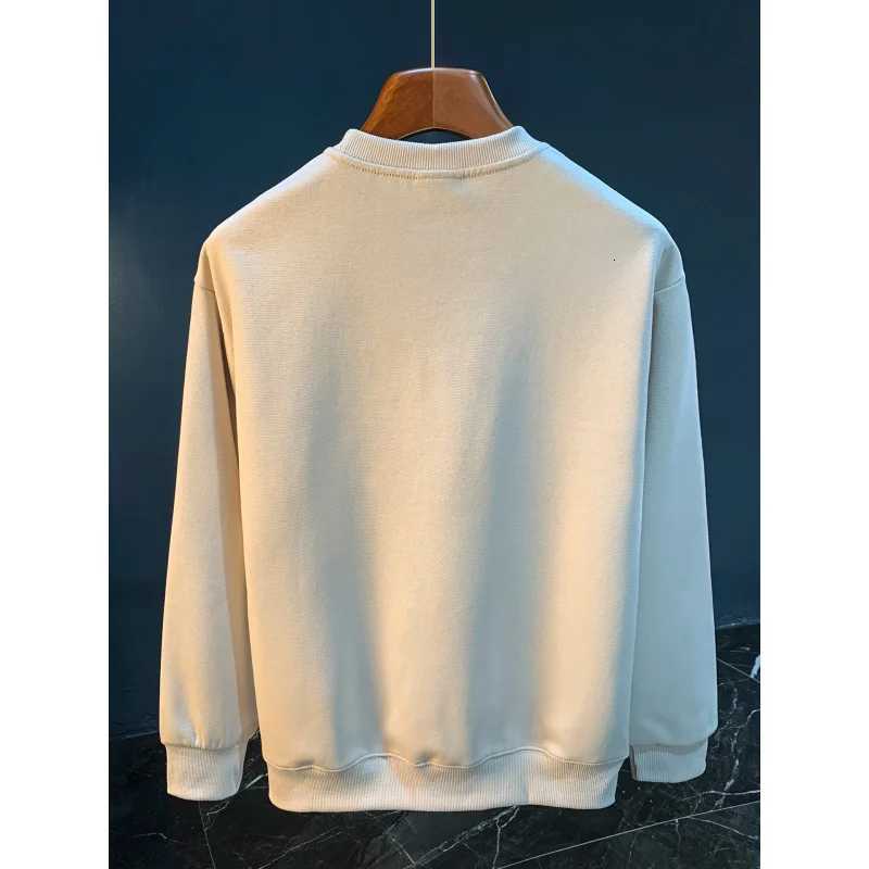 Loose hoodie mens plus size trendy embroidered long sleevedshirt with drawstring round neck casual sportswear W251020