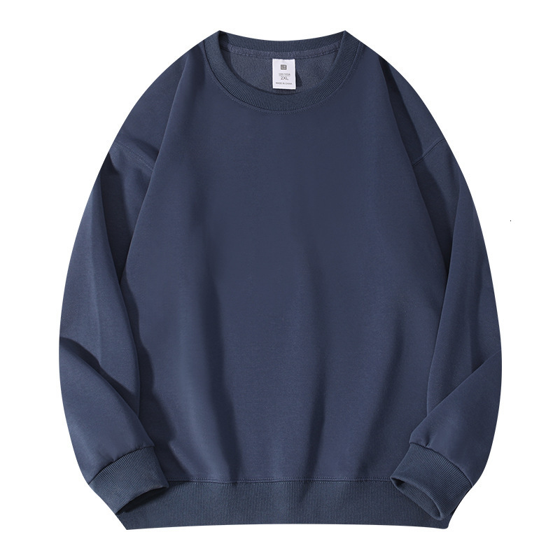 Autumn Designer Hoodie Jacket Tracksuit Men Polo Veste Coat Winter 350G Heavyweight Crew Neck Sweatshirt Long Sleeve T-shirt Unisex Solid Color Inner 