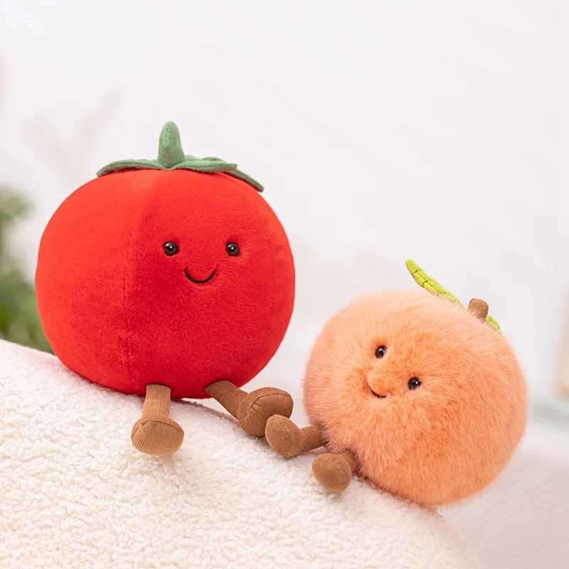Cartoon Cute Fruit Plush Doll High Quality Peach Pear Tomato Banana Eggplant Plush Toy Home Decoration Gift For Boys And Girls J251020