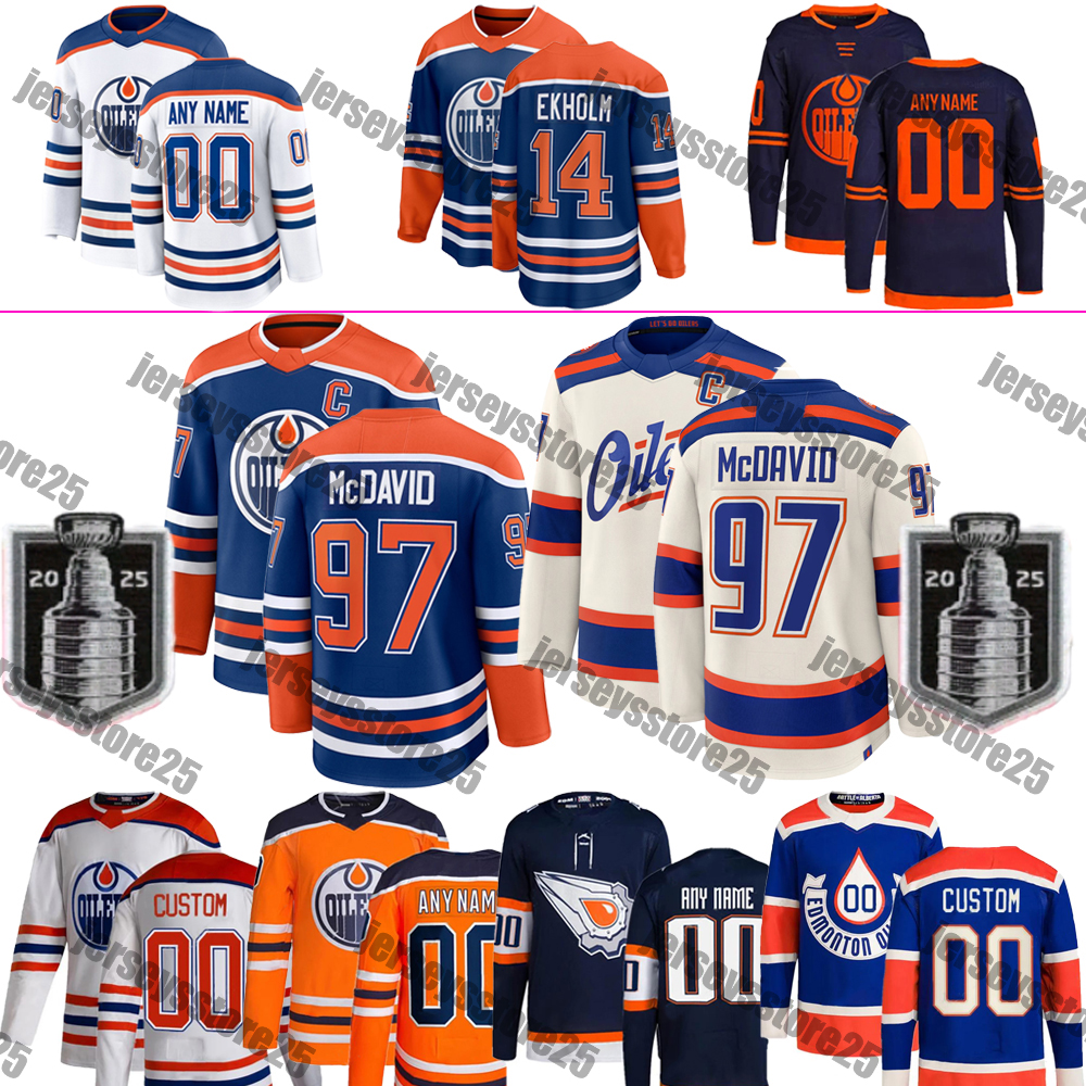 Leon Draisaitl Hockey jersey oilers jersey Gretzky Evander Kane Zach Hyman Viktor Arvidsson Jeff Skinner Skinner Henrique Ryan Nugent-Hopkins jersey
