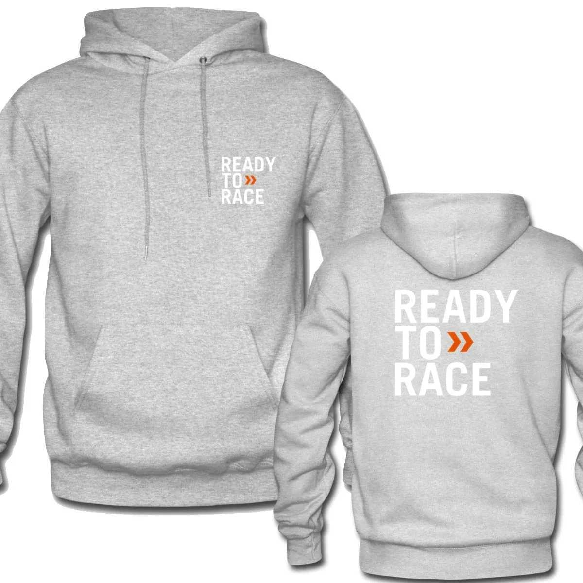 Autumn Winter Women Men Sweatshirt Ready To Race Enduro Cross Motocross Bitumen Bike Tracksuit Pullover Hoodie Streetwear Tops W251020