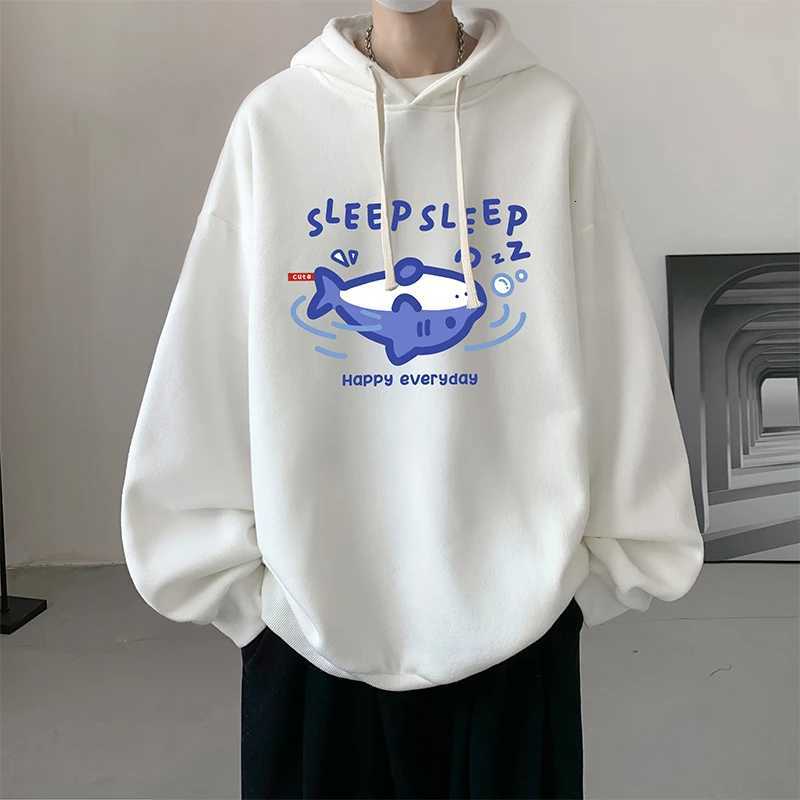 Funny Mens Oversized Hoodie Black 7XL Hoodies with Hat Oversize for Men Anime Print Man Casual Wear Hoody Male Sweatshirt W251020