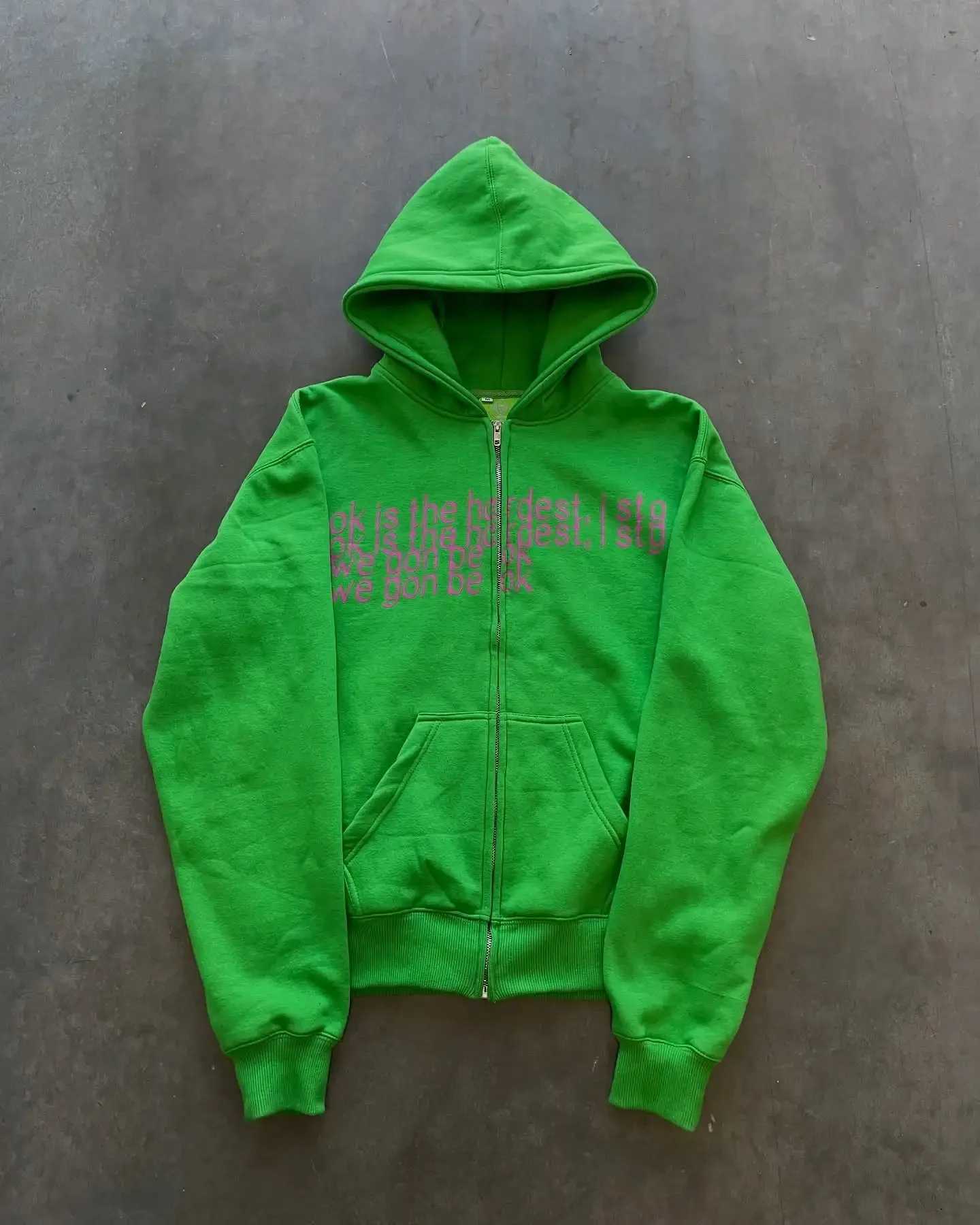 Harajuku Letter Hip Hop Casual Streetwear Sweatshirt Hoodies Women Y2k Clothes Tops Goth Grunge Oversized Hoodie Men Clothing W251020