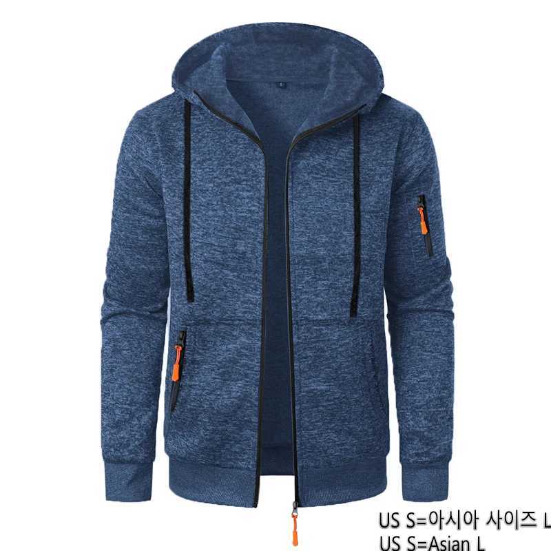 Animal Game Mens Zipper Hooded Sweatshirts Long Sleeve Outerwear Casual Jacket Coats Solid Warm Work Coats Hoodies Streetwear W251020