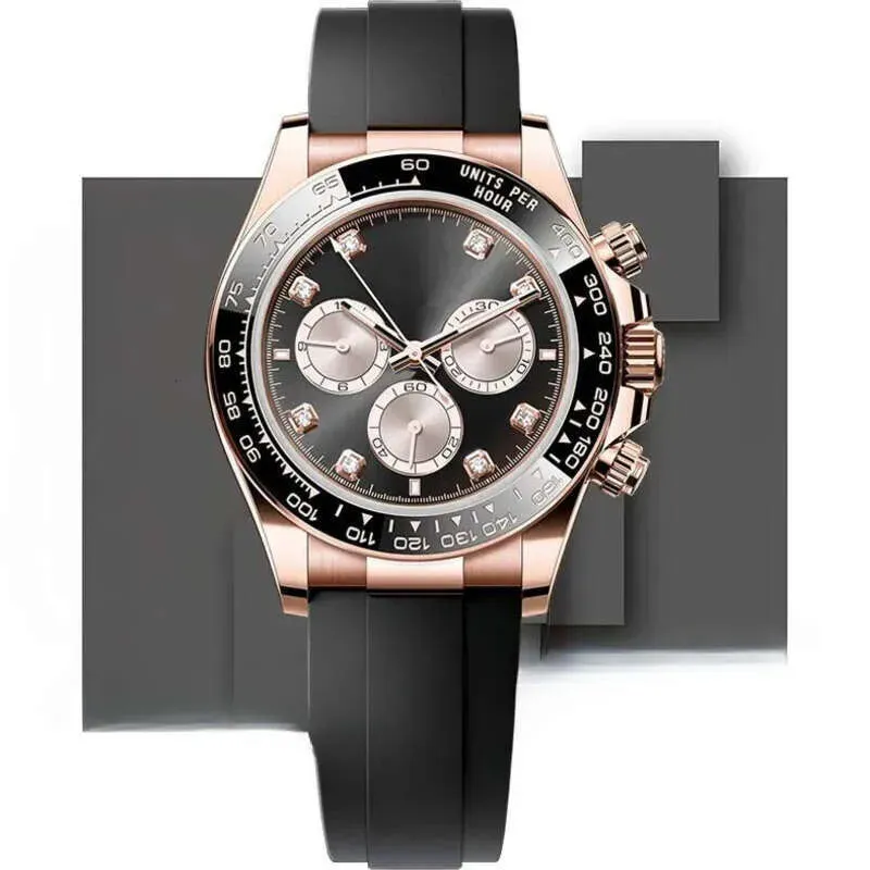 2026 Men's Watch Designer Top Quality 40mm Movement 4131 Mechanical Watch 904L Sapphire Waterproof Transparent Mirror with Box