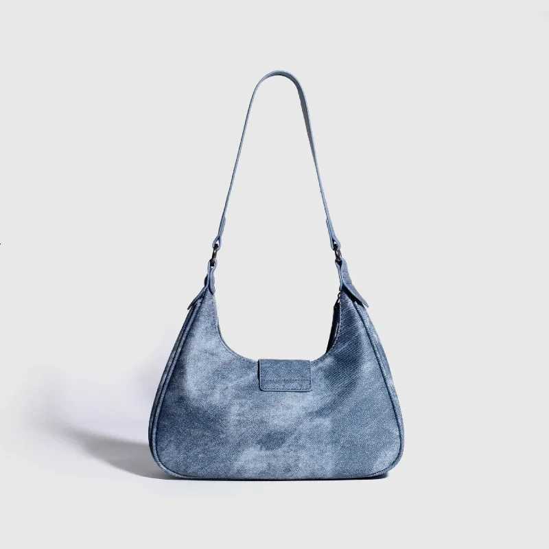 Retro Y2k Shoulder Bags for Women Casual Cool Hot Girls Underarm Saddle Bag Luxury Pu Leather Girl Crossbody Handbag Phone PurseT251020