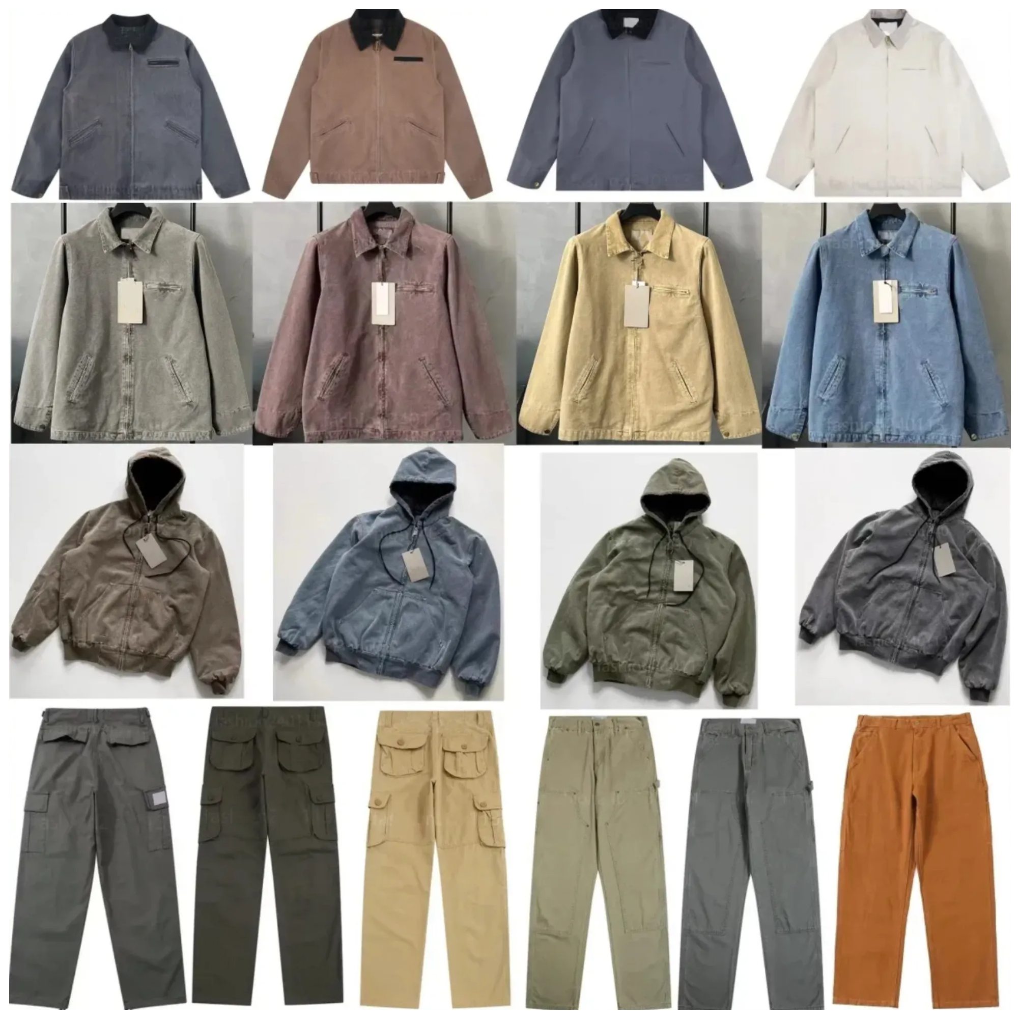 Jacket Mens Designer Jacket Fashion Brand Jackets Vintage Classic Style High Quality 100% Cotton Coat Mesh Lining Work Jackets us size S-XL