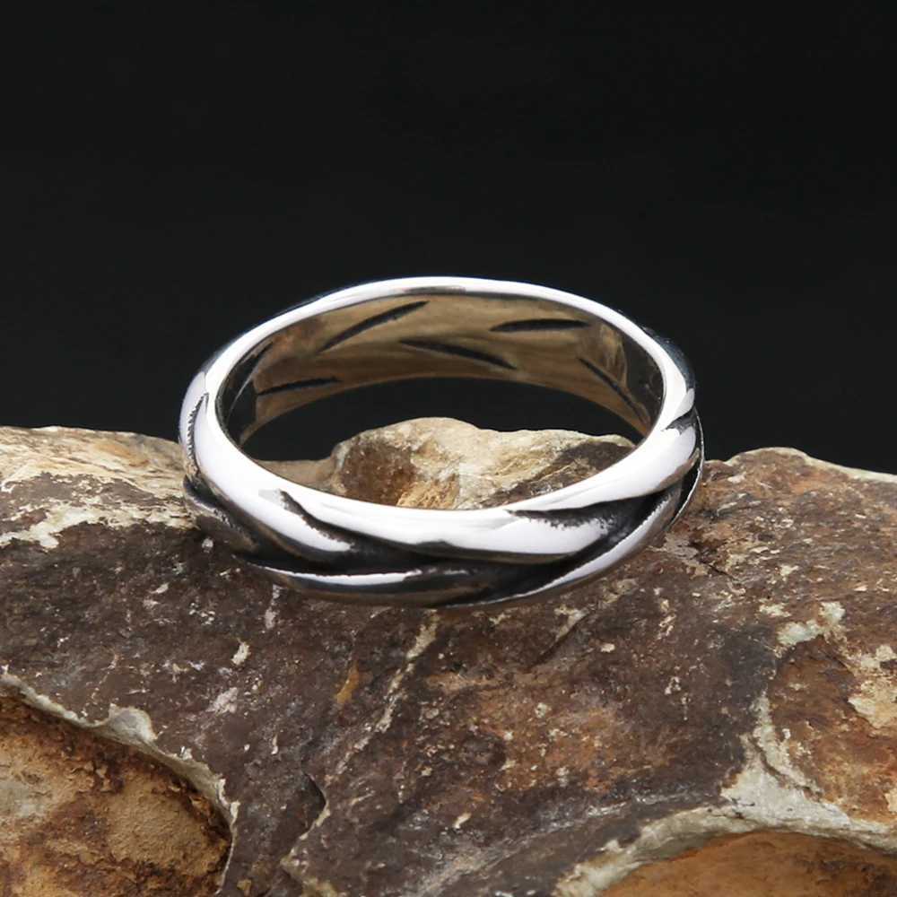 Punk Hip Hop 316L Stainless Steel Fashion Simple Rings For Men Women Nordic Viking Celtics Knots Ring Charm Party Jewelry Gifts J251020