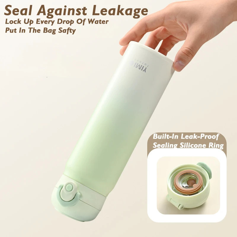 500ml large capacity thickened 316 stainless steel vacuum Thermal insulation portable Tumbler Thermos Water bottle Coffee cup 251020 W260226