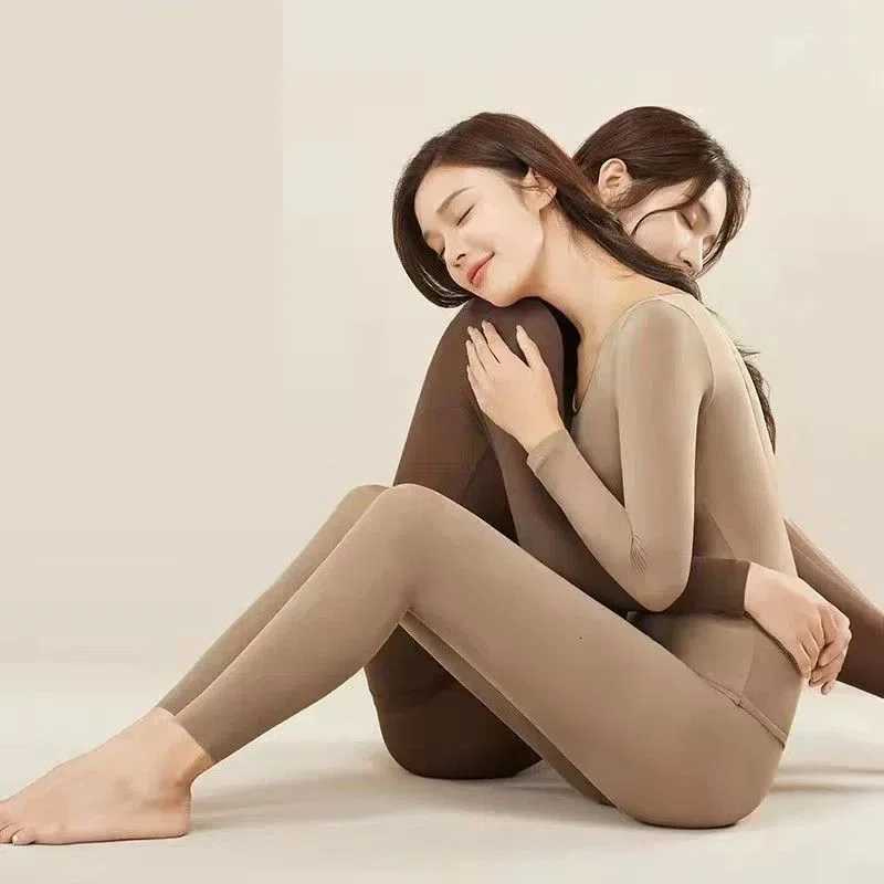 Womens plus Size Thermal Underwear Vest Warm Winter Lingerie Crop Top Tank Top Undershirt Female Intimate ClothingT251020