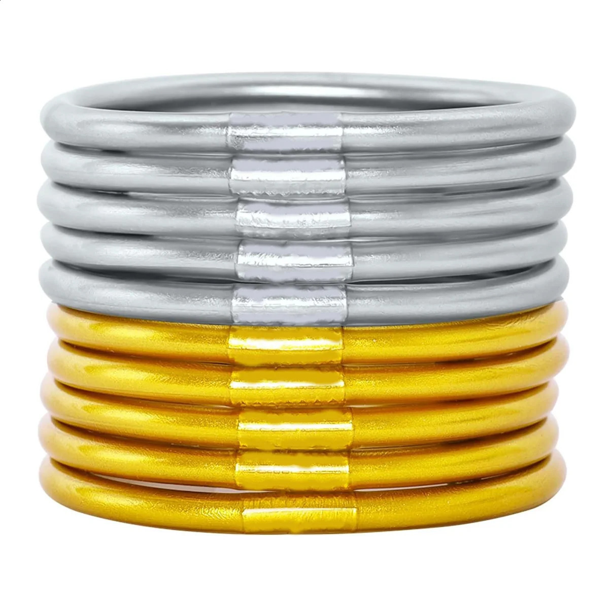 10pcsset Jelly Bangle Bracelet Tibetan Buddha Bangle Waterproof Bracelet for Women 251016