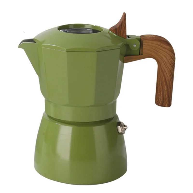 A66KStovetop resso Maker And Coffee Makeric Italian Coffee Maker Moka Pot Old Style Fashion Coffee Maker Mocha Pot Du Y251020