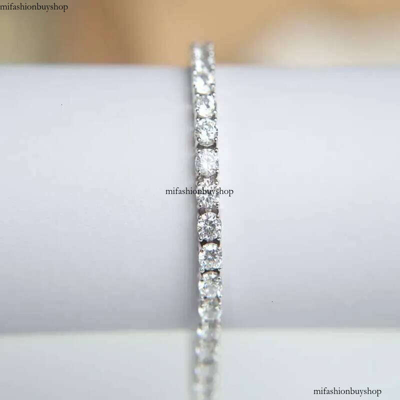 Hip Hop 3mm-4mm-5mm6mm Tennis Men's Chain Women's Pulseiras Jewelry Bracelet