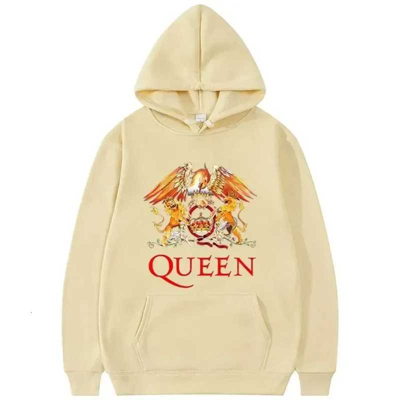 Mens fashion hoodies with Queen Rock Band prints and hiphop style mens hoodies W251020