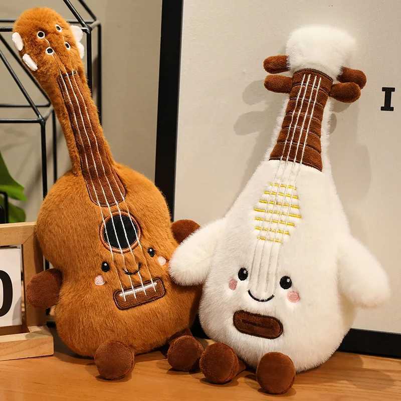 Adorable Musical Plush Toys Soft Violin Guitar Piano Round Drum Stuffed Dolls Instrument Gifts for Kids Music Lover Home Decor J251020