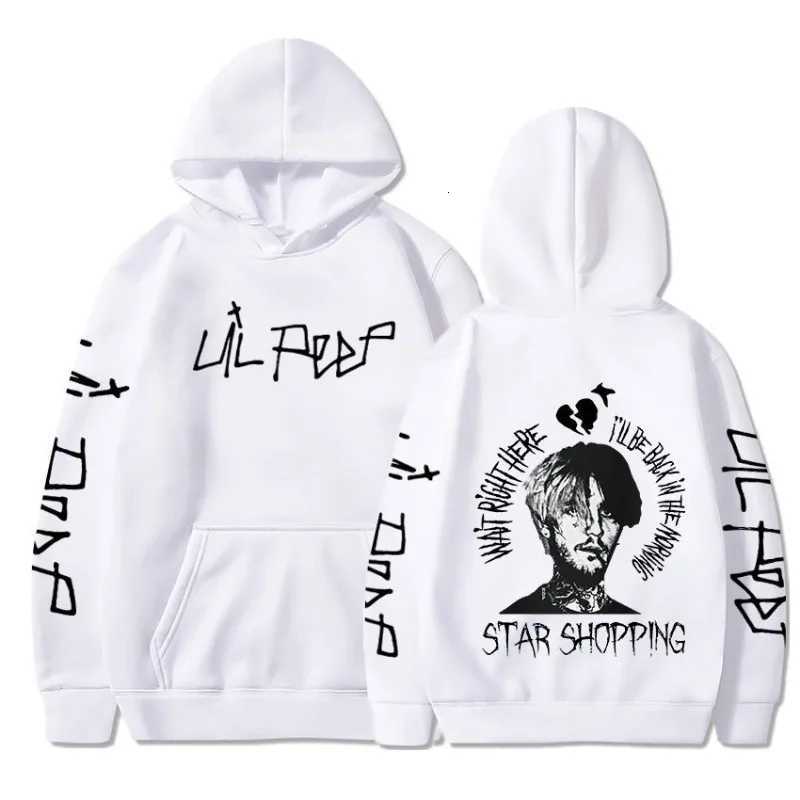 Rapper Lil Peep Cry Baby Hoodies Men Clothing Fashion Vintag Hoodies Fashion Letter Printed Graphic Sweatshirts Casual Harajuku W251020