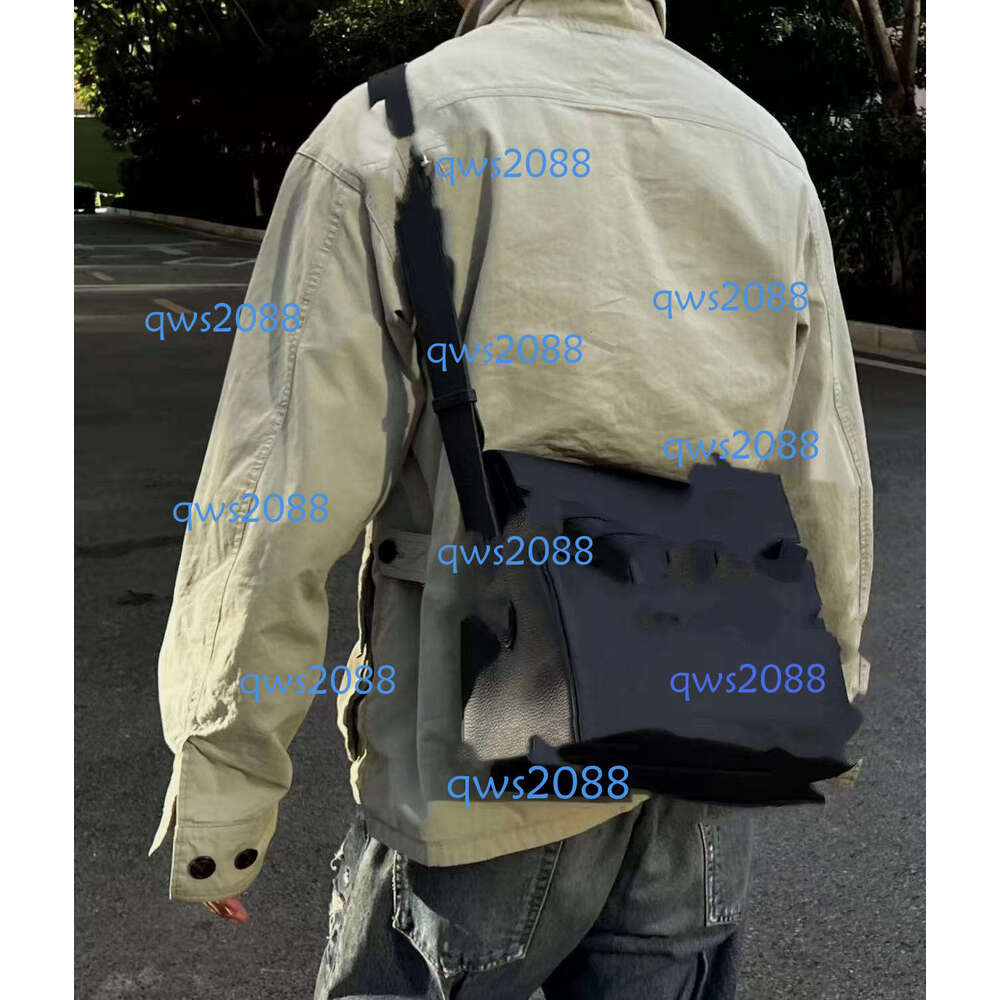 Luxury Designer Bag Men Bla Togo Leather Handbag Shoulder Crossbody