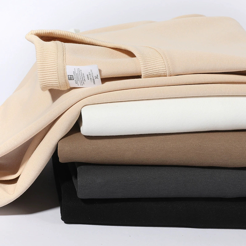 Autumn Designer Hoodie Jacket Tracksuit Men Polo Veste Coat Winter 350G Heavyweight Crew Neck Sweatshirt Long Sleeve T-shirt Unisex Solid Color Inner 