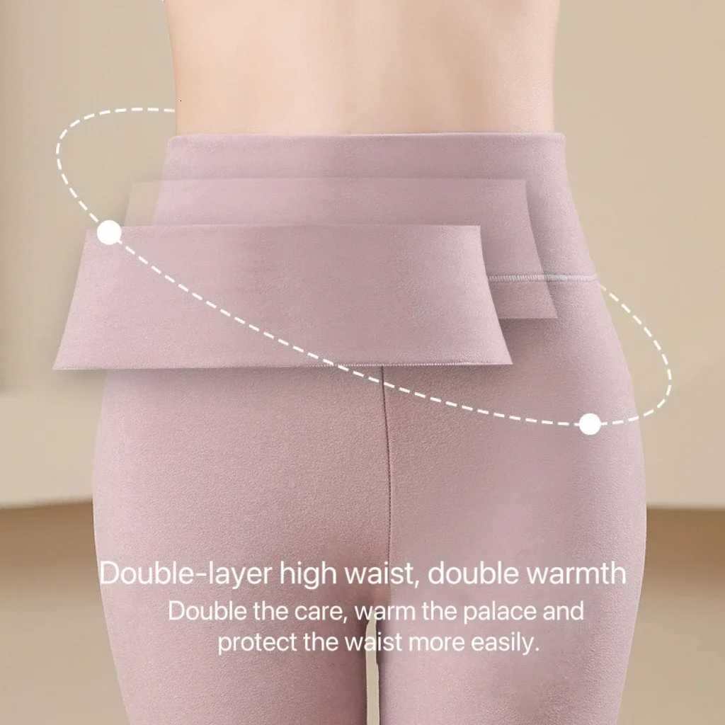 1Set Womens Thermal Underwear Set Seamless Thick Double Layer Warm Lingerie Winter Long Sleeve Bottoming Thermal Clothing SetsT251020