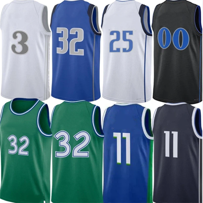 25 26 Mavs Cooper Flagg DAL Maverick Basketball Jerseys Anthony Davis Kyriee Irving Klay Thompson Powell Dereck Lively Daniel Gafford Christie City Classic Jersey